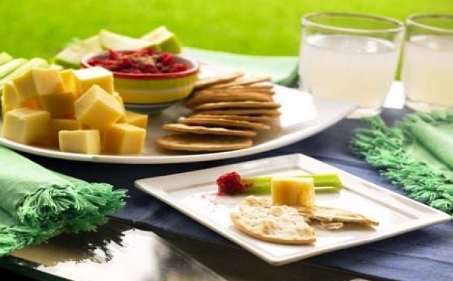 Hummus de beterraga y zanahoria